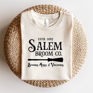 Salem Broom Company SVG, Halloween SVG, Salem Massachusetts PNG, Cut File for Cricut