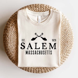 Salem Massachusetts SVG, Halloween SVG, Unisex Graphic T-Shirt PNG, Cut File for Cricut