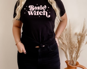 Basic Witch SVG, Halloween SVG, Graphic Shirt PNG, Cut File for Cricut