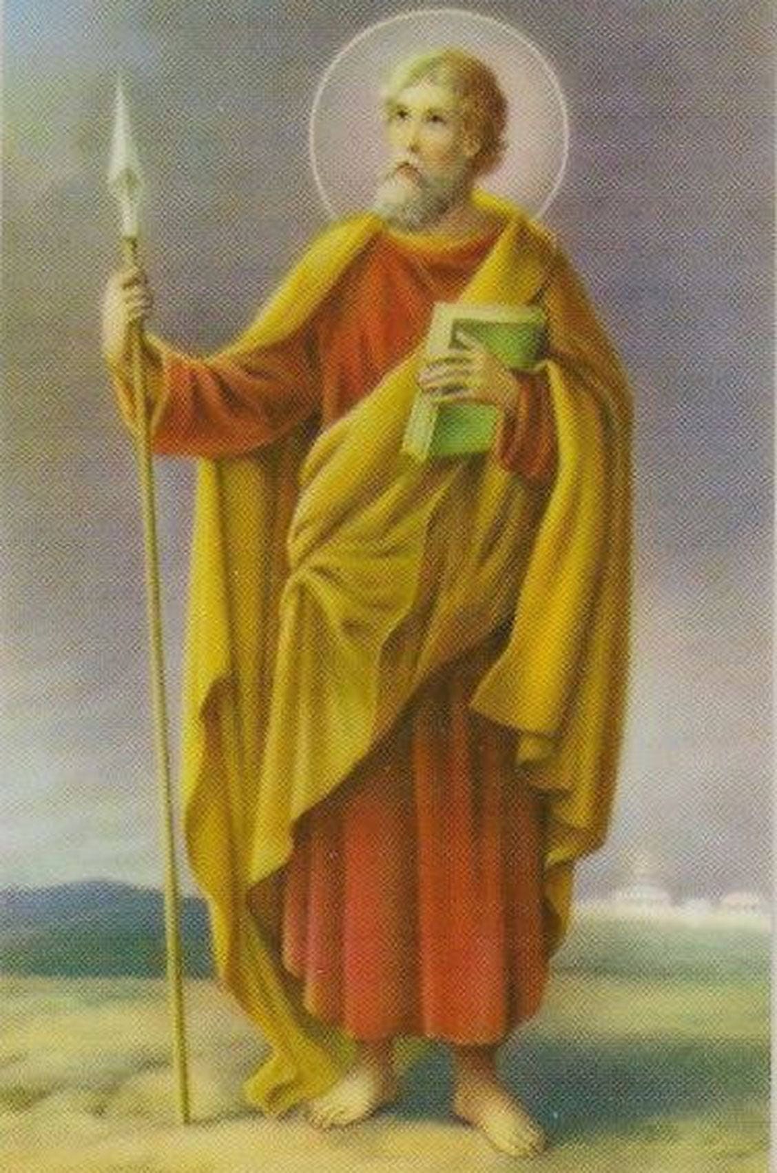 St Thomas the Apostle Medal Italy Key Ring Gift Box & Prayer Card - Etsy
