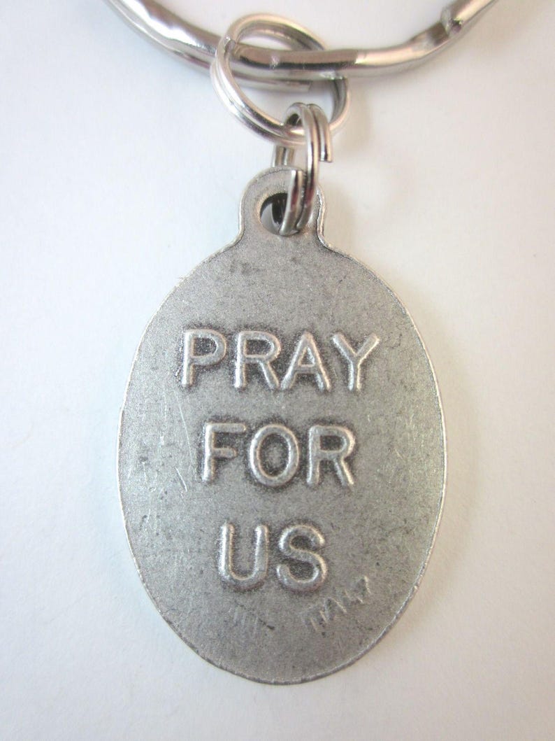 St Mary Magdalen Medal Italy Key Ring Gift Box & Prayer Card - Etsy