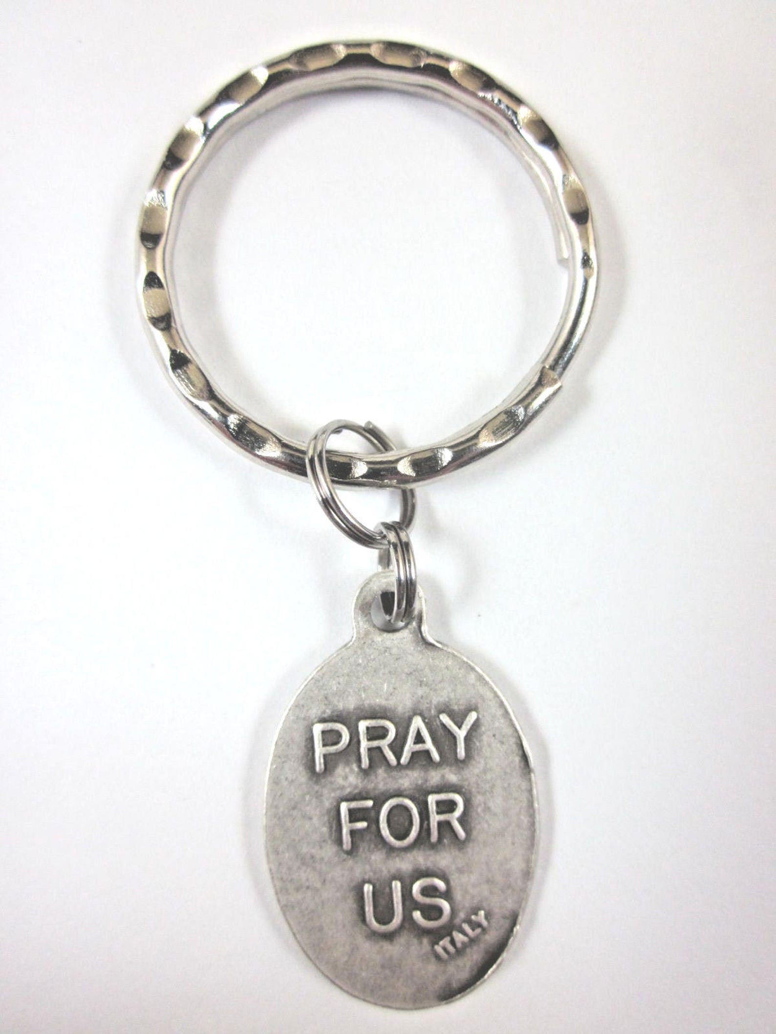 St Mark Medal Italy Key Ring Gift Box & Prayer Card - Etsy