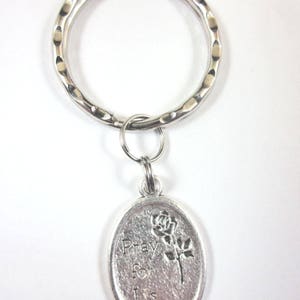 St Lucy Medal Italy Key Ring Gift Box & Prayer Card - Etsy