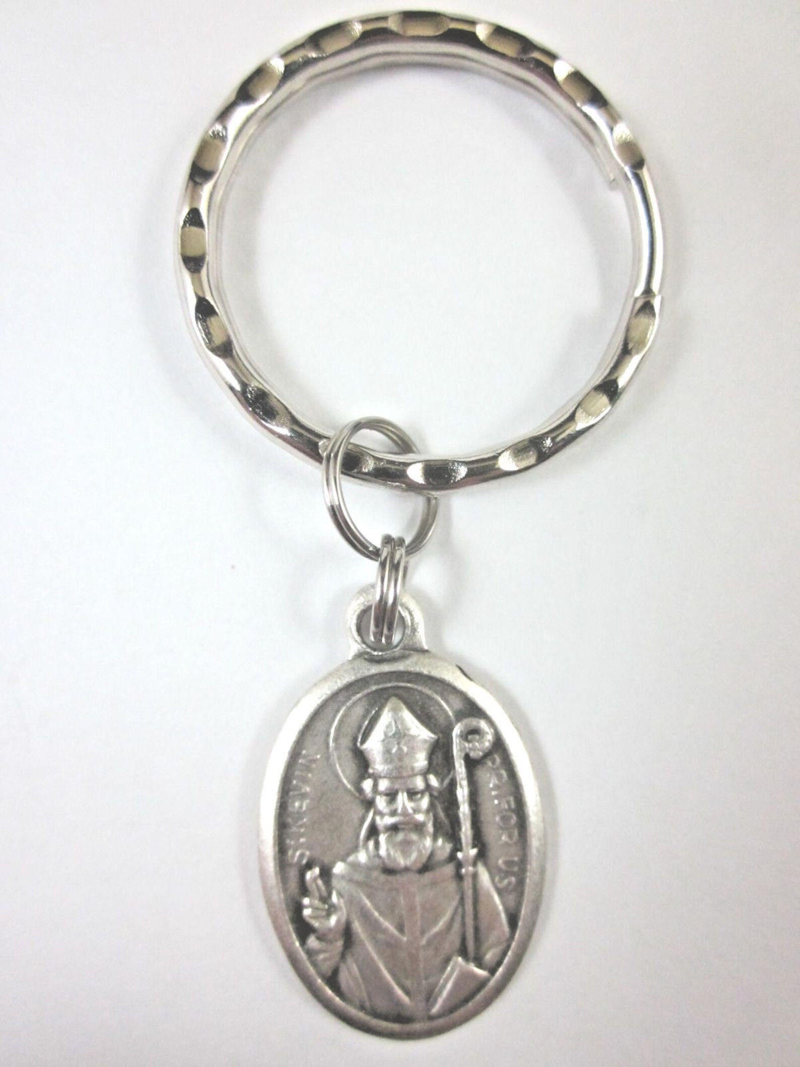 St Kevin Medal Italy Key Ring Gift Box & Prayer Card - Etsy