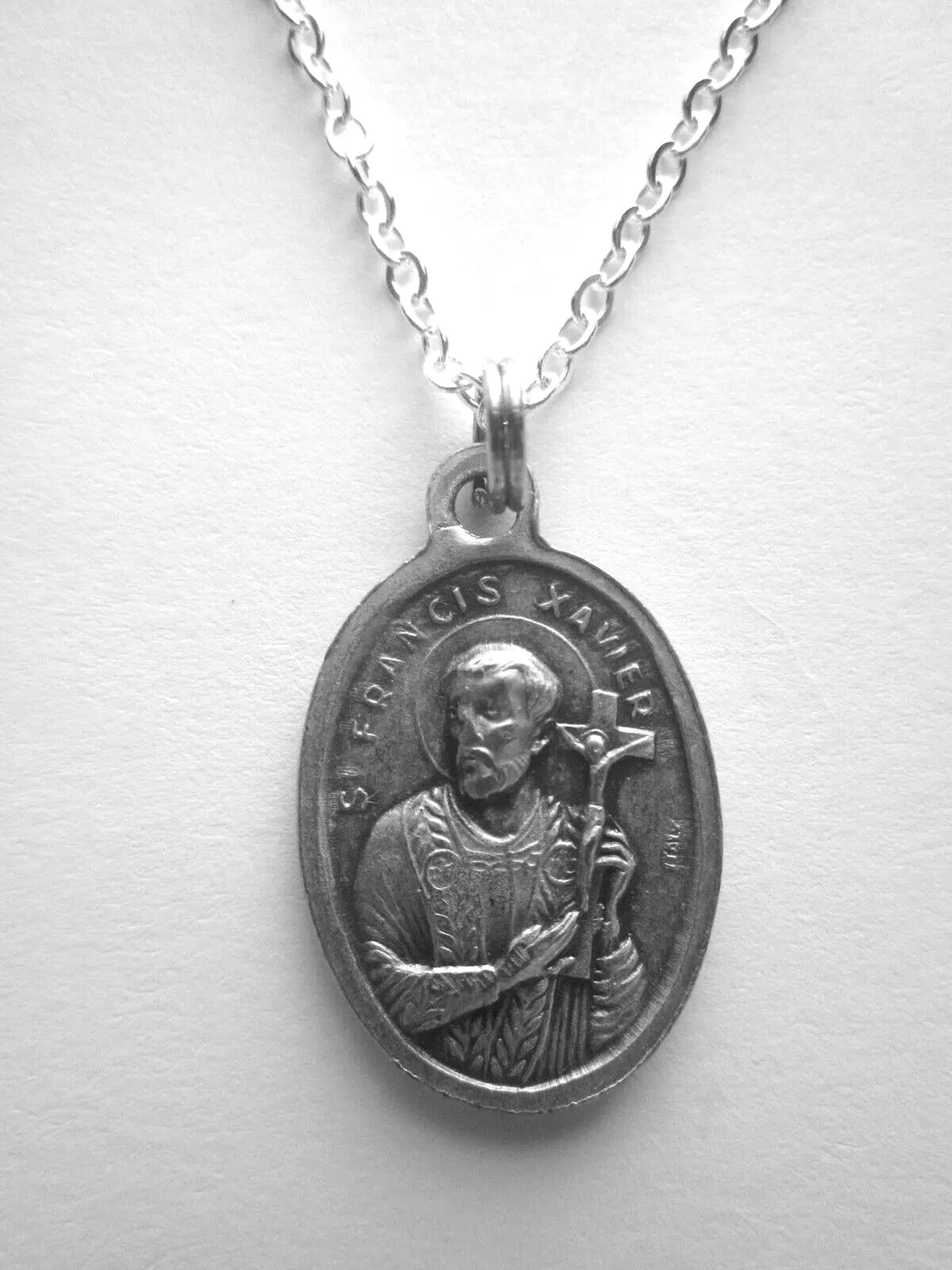 St Frances Mother Cabrini /st Francis Xavier Medal Italy Pendant ...