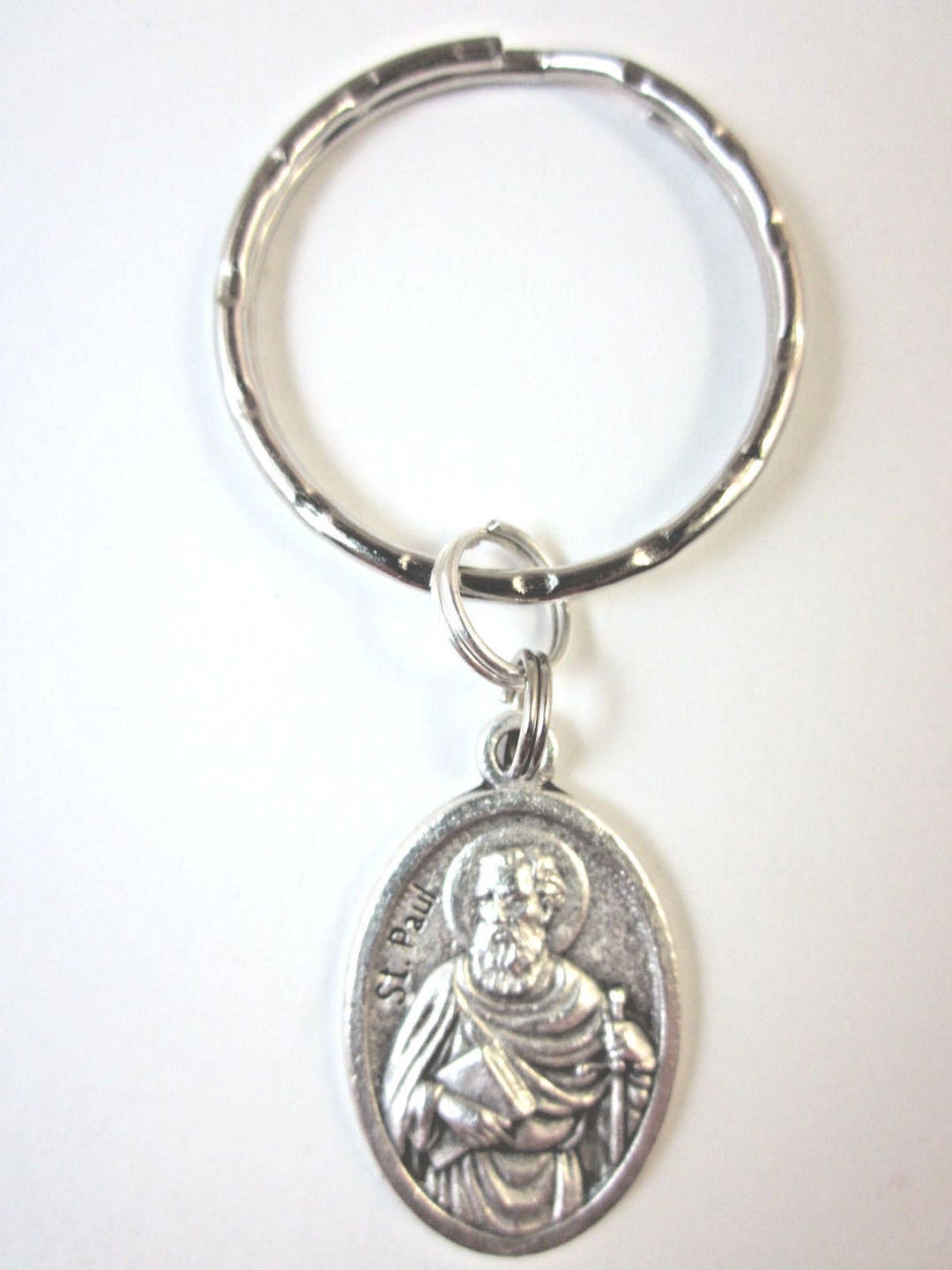 St Paul the Apostle Medal Italy Key Ring Gift Box & Prayer Card - Etsy