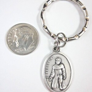 St Peregrine Medal Italy Key Ring Gift Box & Prayer Card - Etsy