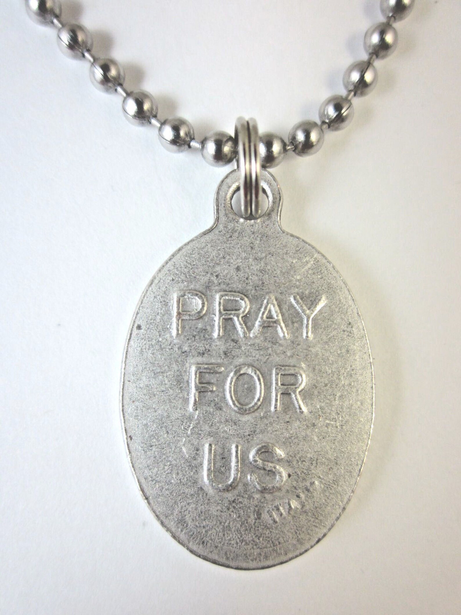 St Paul of the Cross Medal Pendant Necklace 24" Ball Chain Gift Box ...
