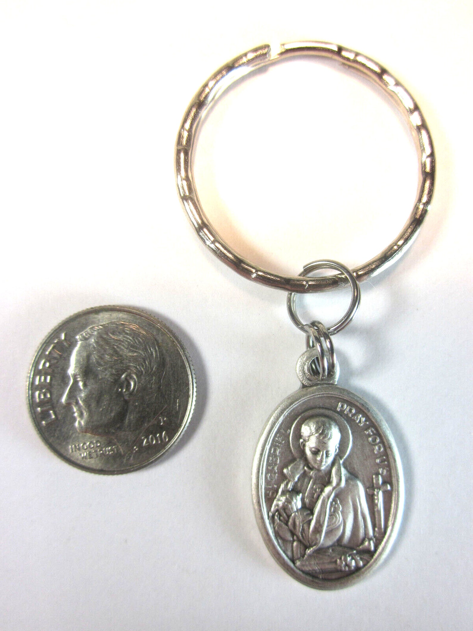 St Gabriel Possenti Medal Italy Key Ring Gift Box & Prayer Card - Etsy