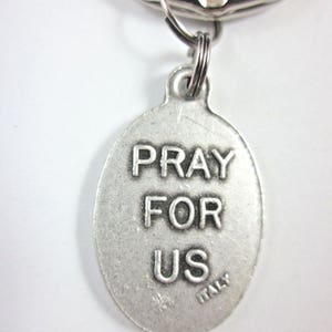 St Peregrine Medal Italy Key Ring Gift Box & Prayer Card - Etsy