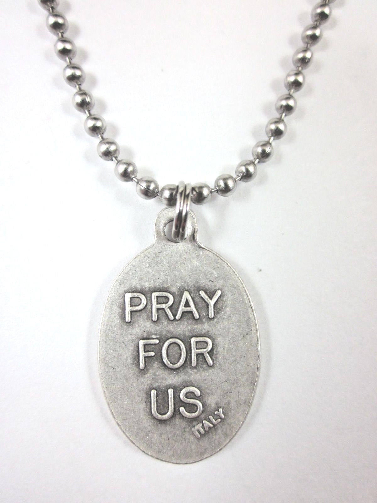 St John Paul II Medal Pendant Necklace 24 Ball Chain | Etsy