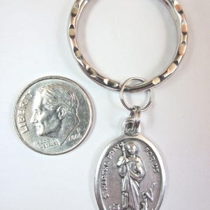 St Martha Medal Italy Key Ring Gift Box & Prayer Card - Etsy