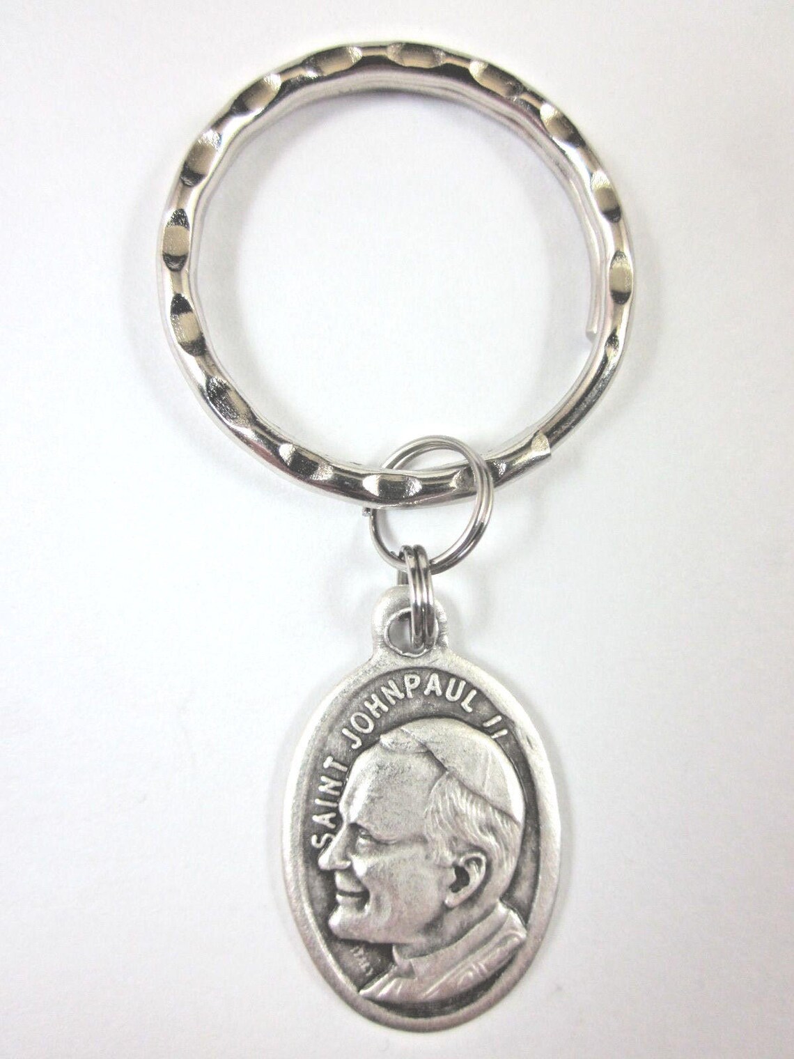 St John Paul II Medal Italy Key Ring Gift Box & Prayer Card - Etsy