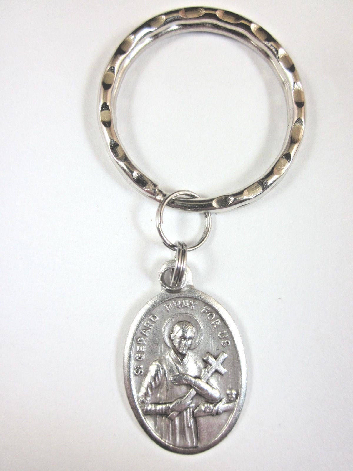St Gerard Medal Italy Key Ring Gift Box & Prayer Card - Etsy
