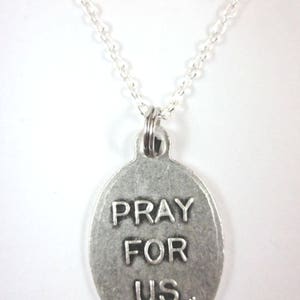 St John the Baptist Medal Italy Pendant Necklace Ladies 20" Chain Gift ...