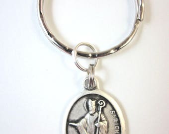 St Peter Medal Italy Key Ring Gift Box & Prayer Card - Etsy