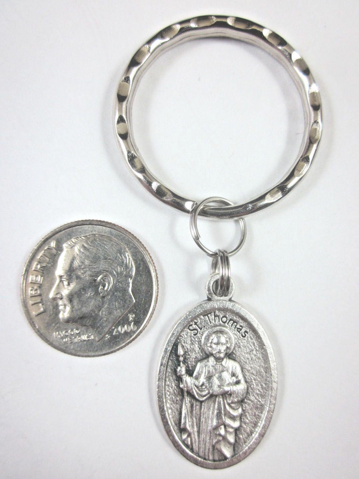 St Thomas the Apostle Medal Italy Key Ring Gift Box & Prayer Card - Etsy