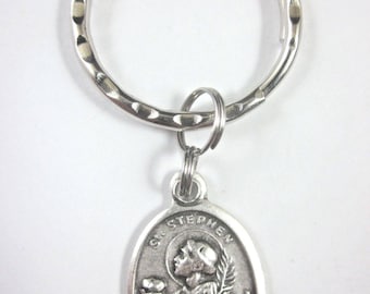 St Peter Medal Italy Key Ring Gift Box & Prayer Card - Etsy