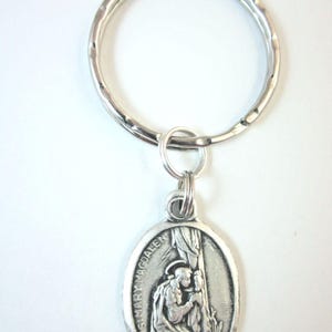 St Mary Magdalen Medal Italy Key Ring Gift Box & Prayer Card - Etsy