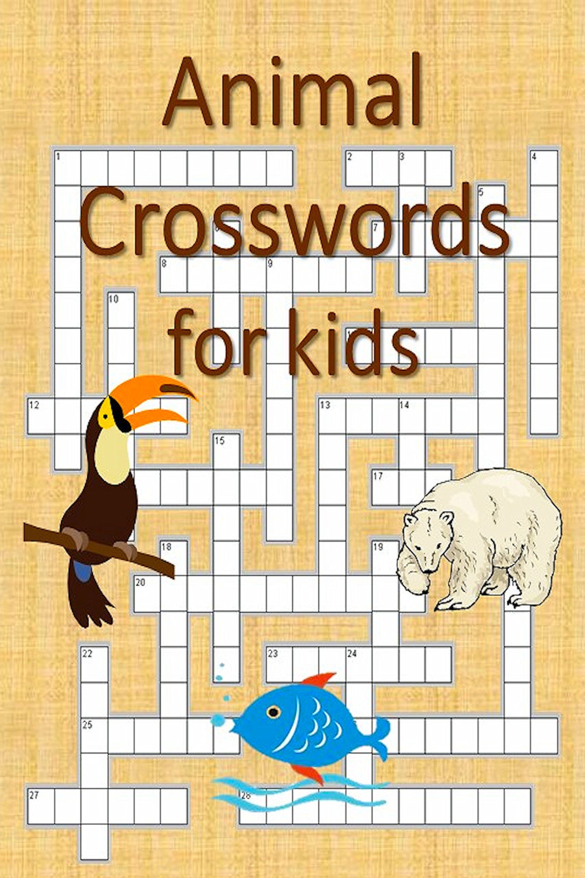 crossword puzzle book digital download road trip activity etsy