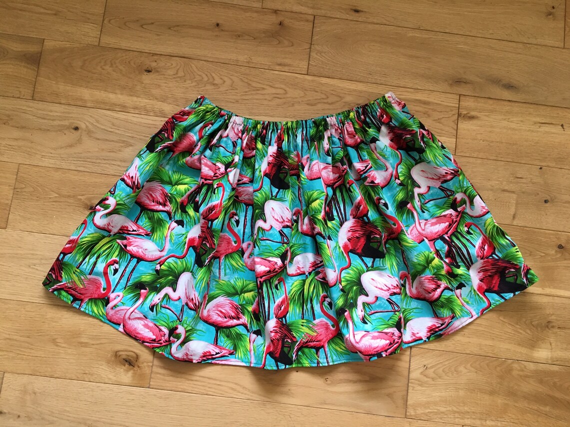 Flamingo Club Silk Maxi Skirt in Pink