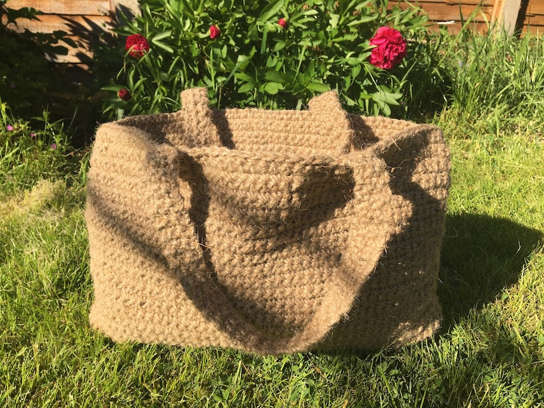 Basket bag Crochet jute twine bag Jute twine bag Jute tote Jute bag Straw crochet bag Jute shopper Straw bag