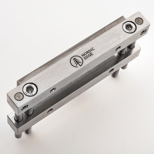 Knife Makers File Guide, Carbide shops Faced in Stainless Steel 2.75