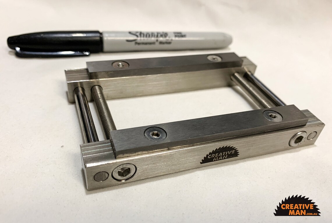 Knife Makers File Guide Carbide Faced in Stainless Steel Etsy