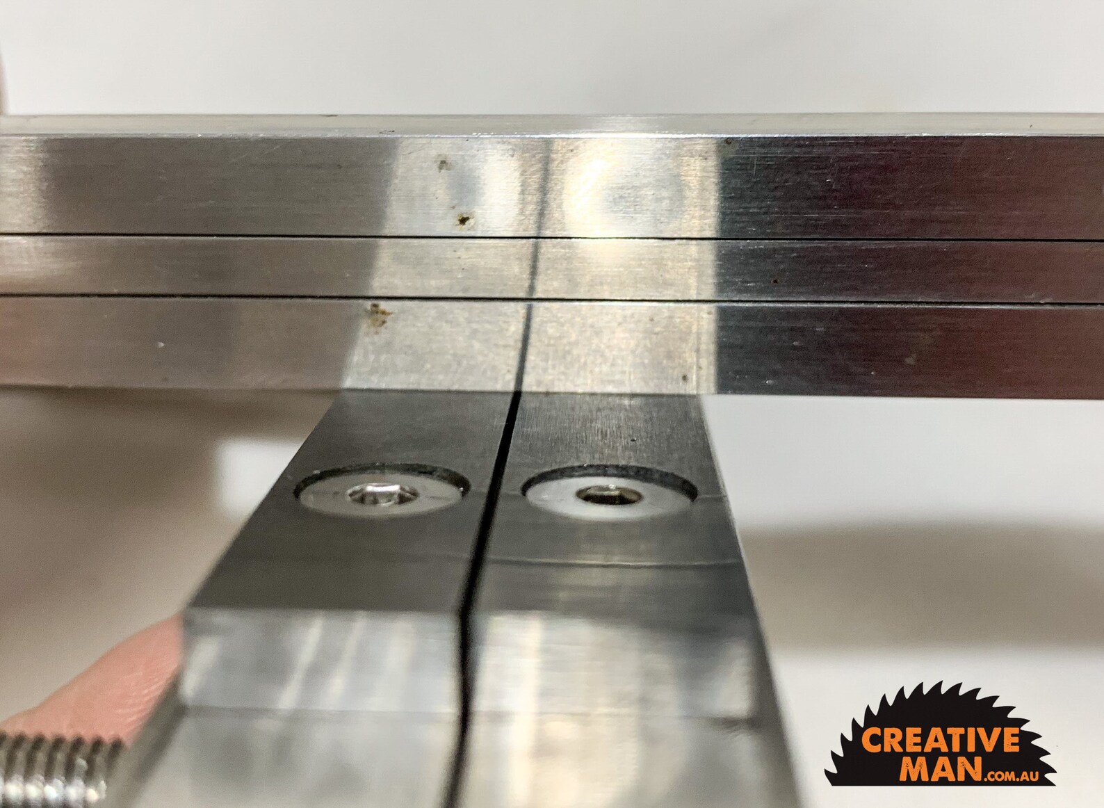 Knife Makers File Guide Carbide Faced in Stainless Steel Etsy