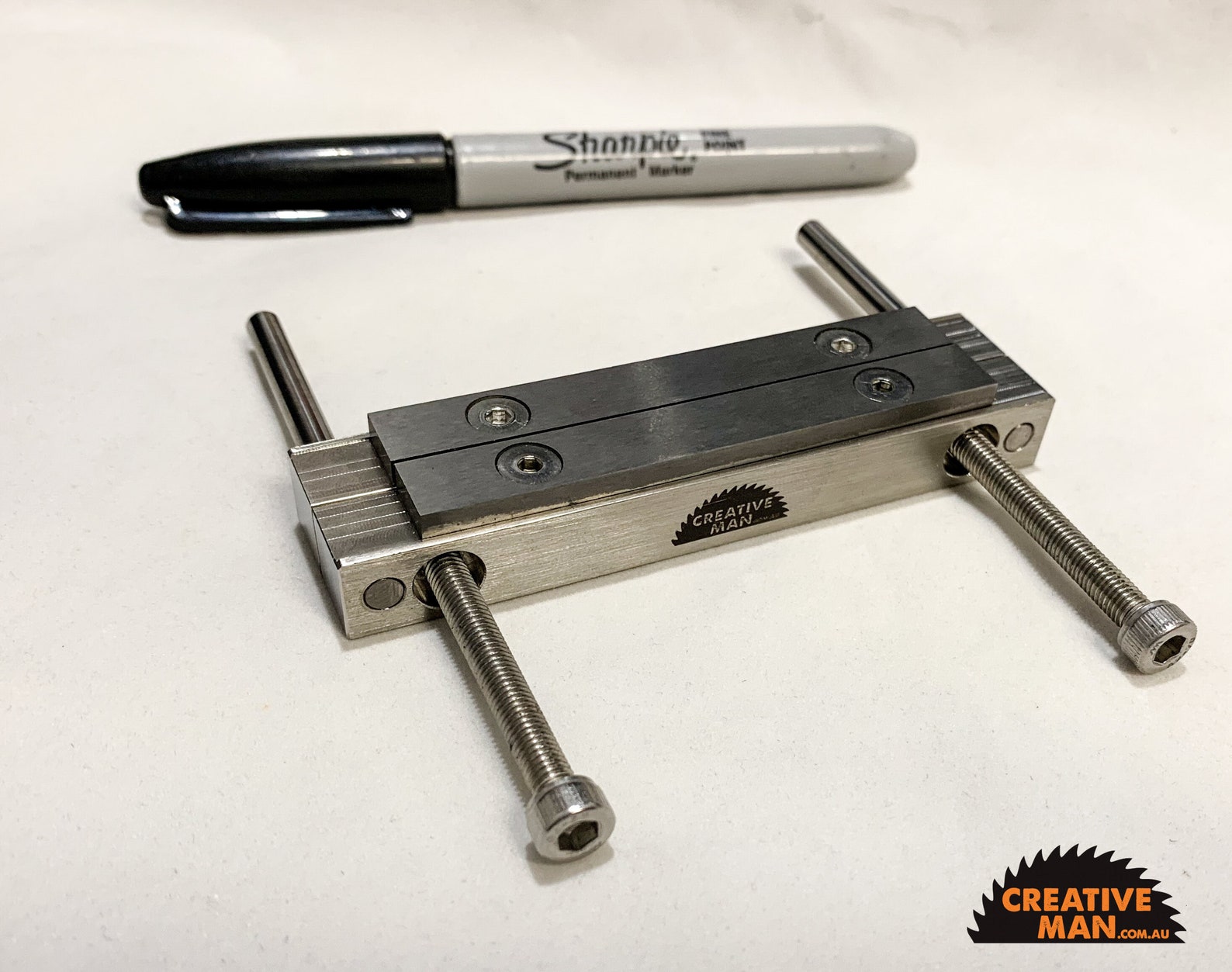 Knife Makers File Guide Carbide Faced in Stainless Steel Etsy