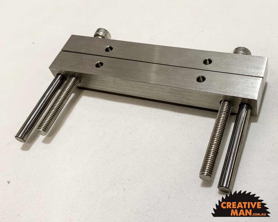 Knife Makers File Guide Carbide Faced in Stainless Steel Etsy