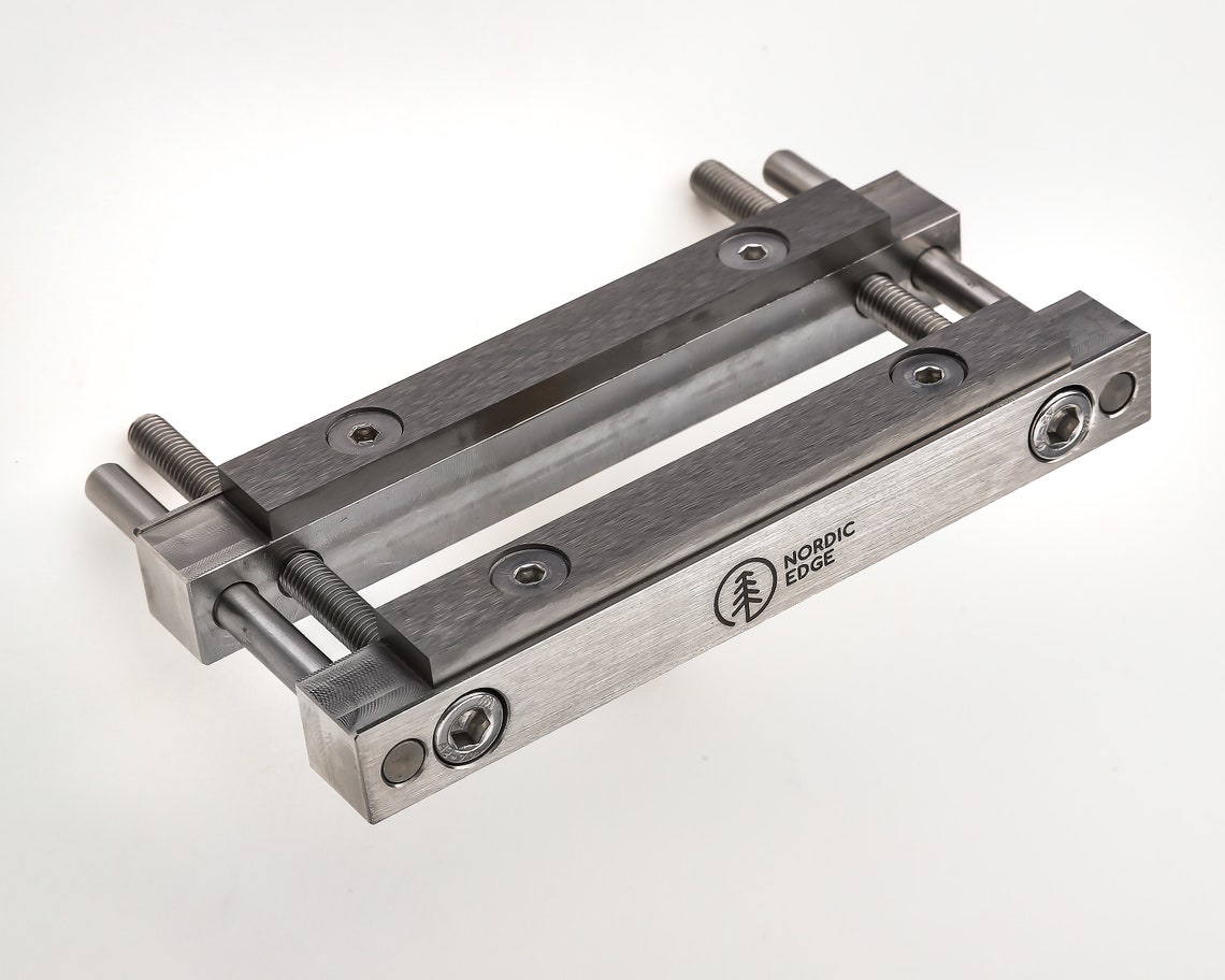 Knife Makers File Guide Carbide Faced in Stainless Steel Etsy