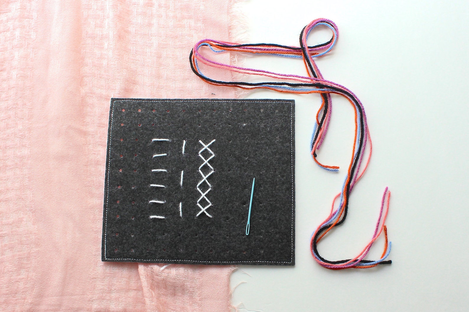 Embroidery Quiet Book Page Quiet Book for Girls Embroidery Etsy