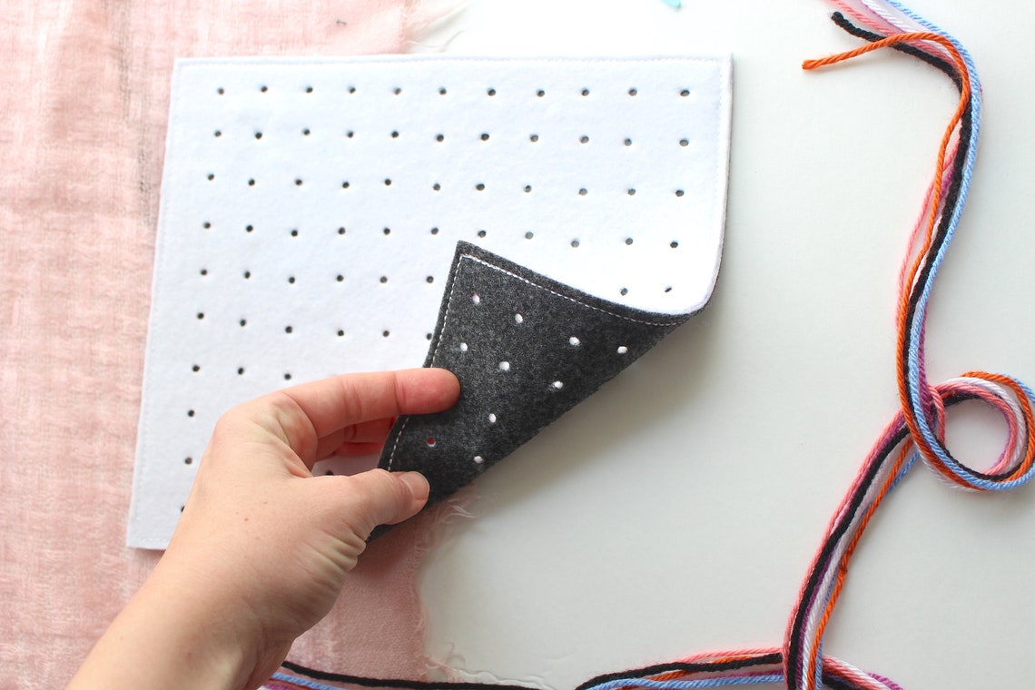 Embroidery Quiet Book Page Quiet Book for Girls Embroidery Etsy