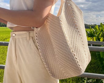 Patrón y tutorial para bolso de ganchillo (inglés) / Archivo PDF