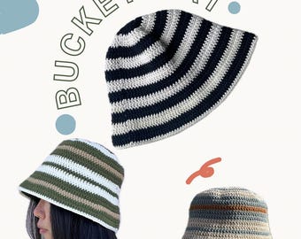 Pattern - Bucket Hat (English) / PDF File, Crochet Tutorial, intabrand