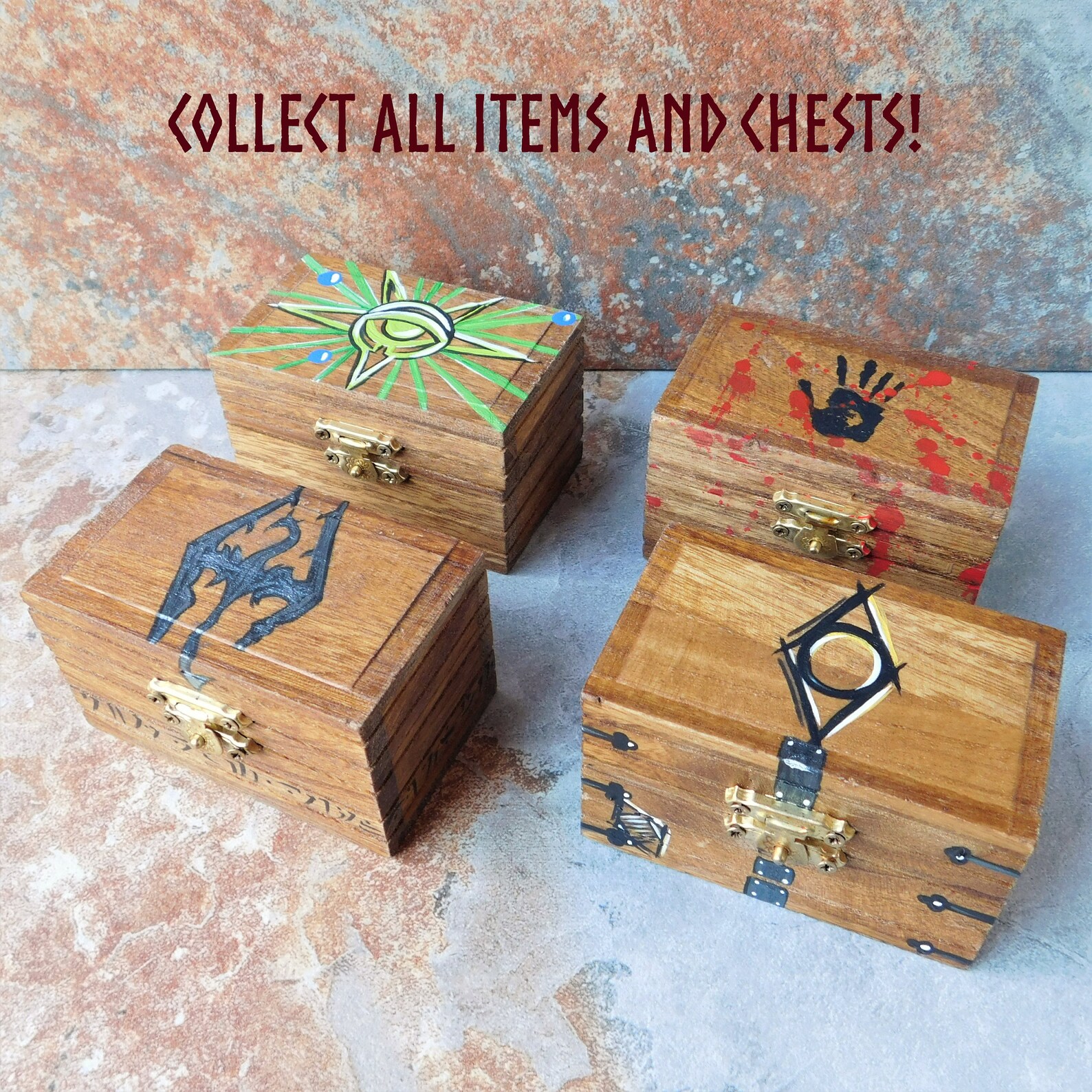 Epic Thieves Guild Treasure Chest Skyrim D20 Dungeons and Etsy