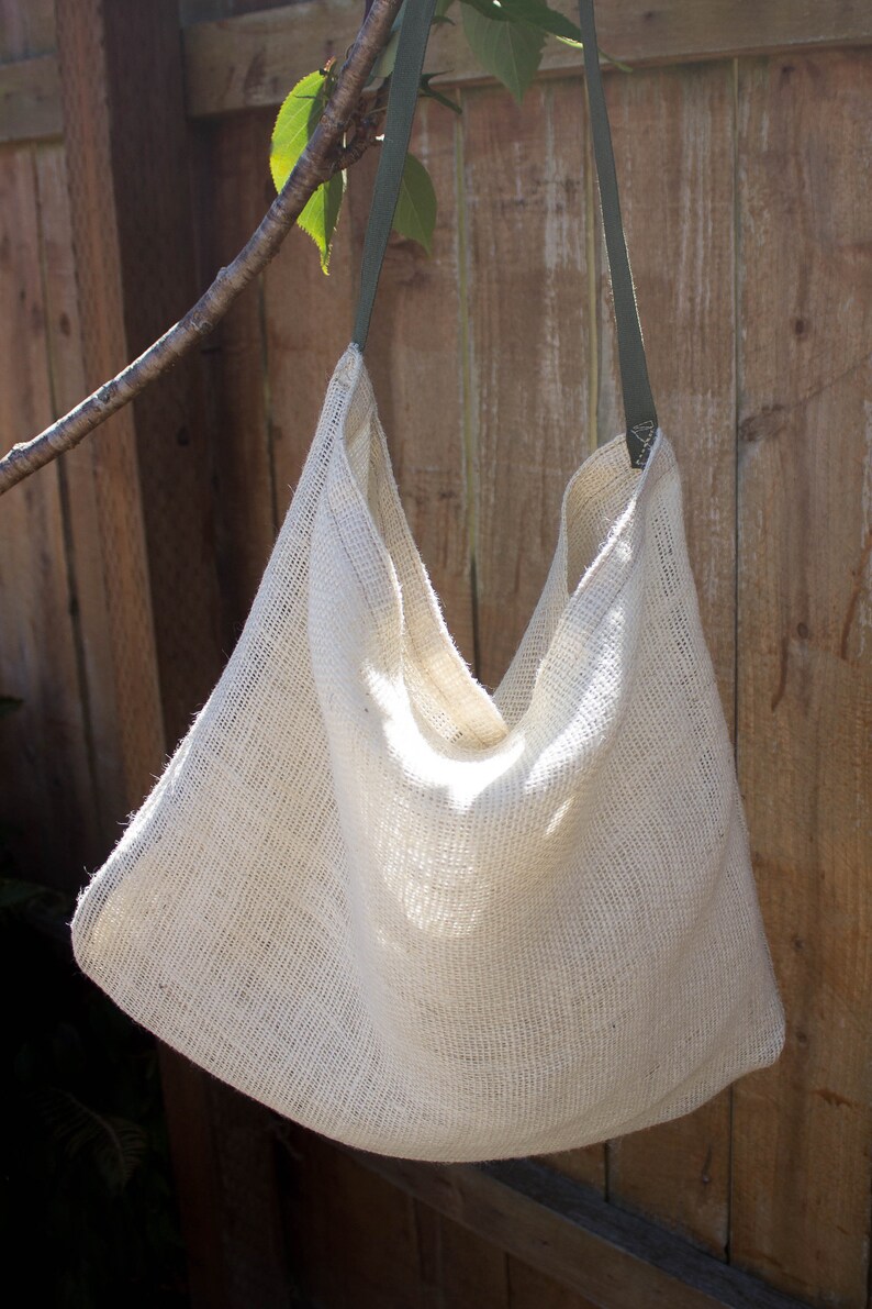 Summer Messenger Bag Summer Tote Bag Burlap Shoulder Bag Burlap Beach Bag Farmer/'s Market Shoulder Bag Burlap Beach Sand Bag.