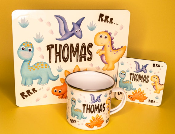 Personalised Children's Placemat Coaster and Mug Set. - Etsy Australia Personalised Children's Placemat Coaster and Mug Set. - Etsy Australia