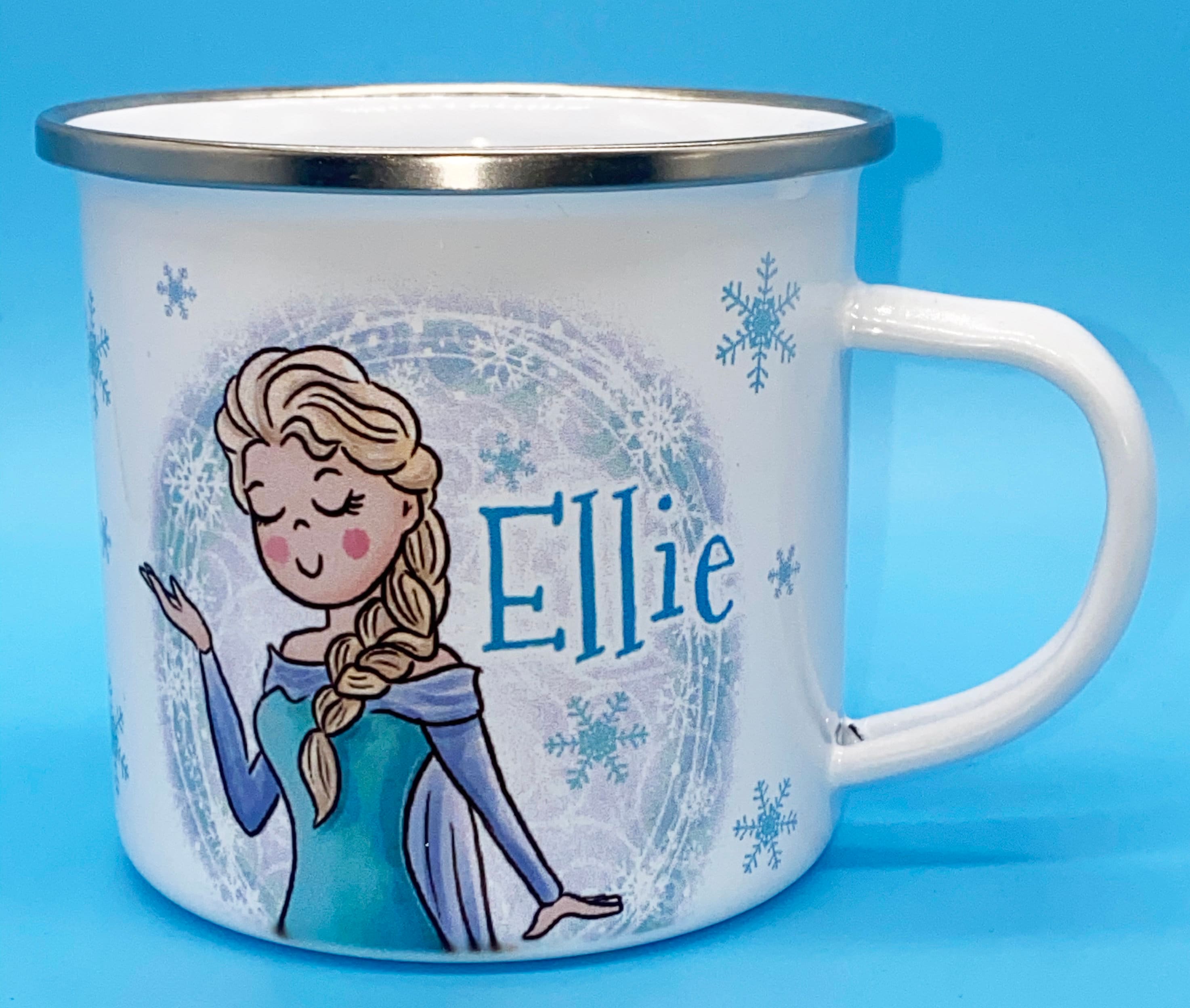 Verdorde Dinkarville land Personalised Ice Princess Enamel Mug Frozen Personalised Kids - Etsy Norway