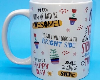 A Warm Cup of Coffee Quote Mug To Start Your Morning - Coffee Mug Gift – We  Got Good