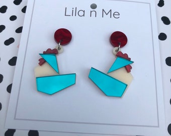 Pecky Becky Earrings