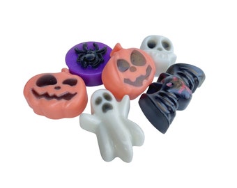 Spooky Soap Party Favors: Ghost, Bat, Spider, Skull - Perfect Halloween Gift and Creepy Home Decor