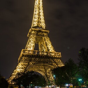 Eiffel Tower Paris France Download Printable Art Poster