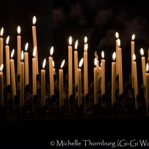 Candles Venice Italy Download Printable Art Poster