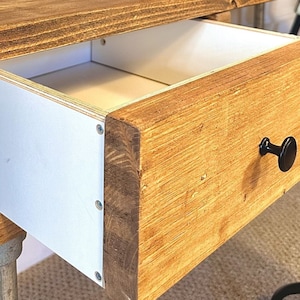Reclaimed Drawer Add on For Table or Desk image 2