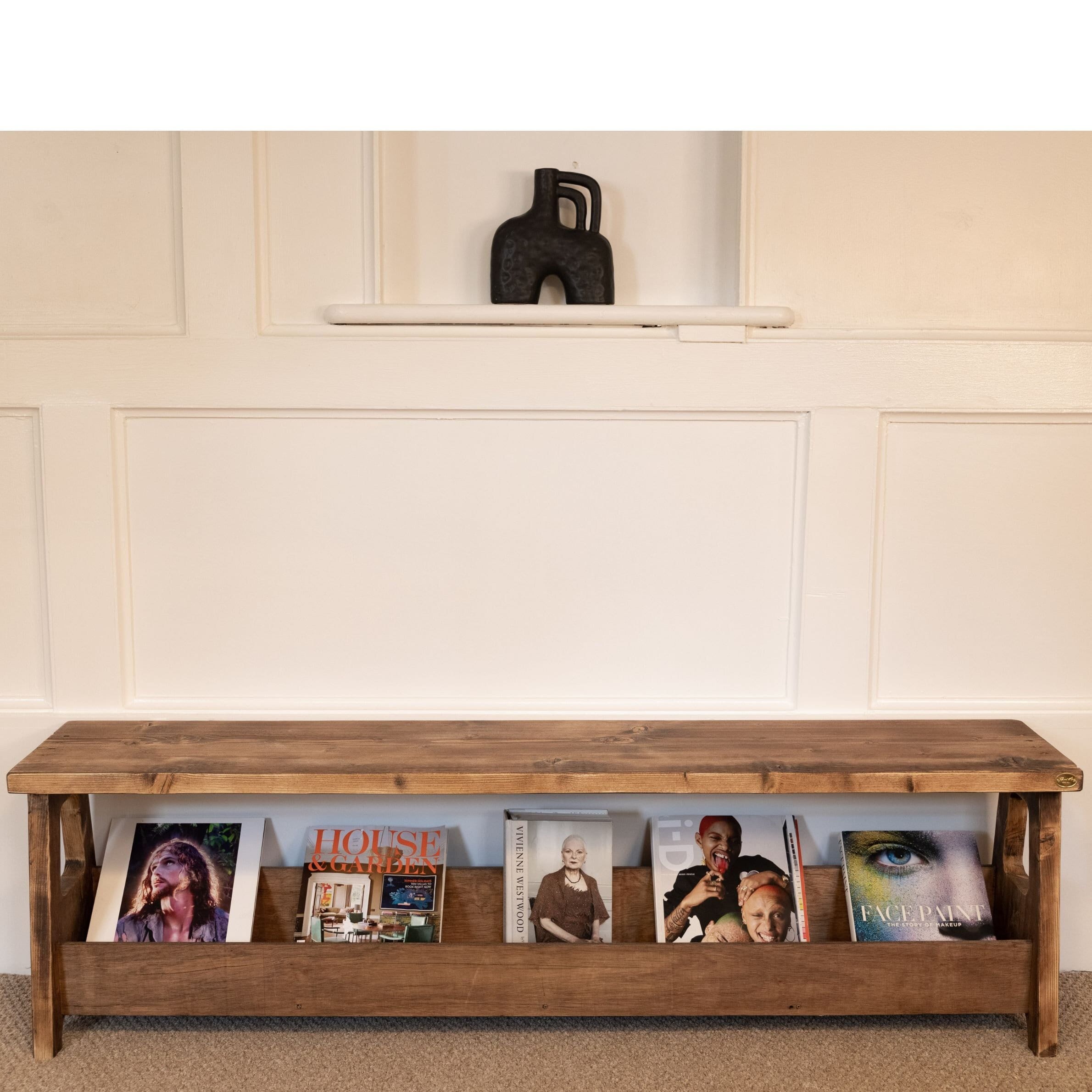 Long Storage Bench Etsy UK