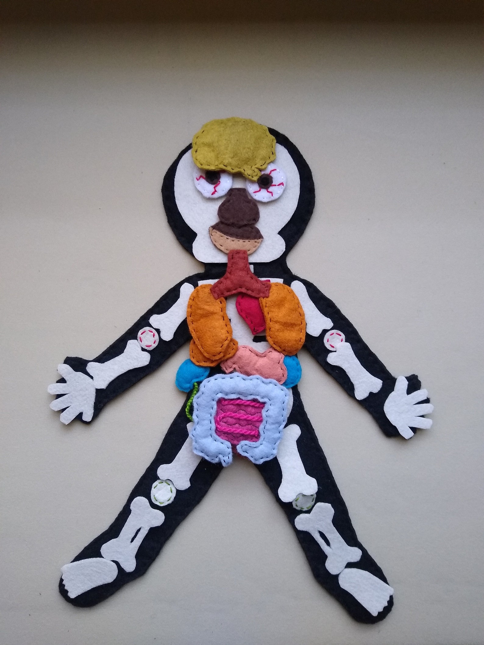 Felt human body Etsy