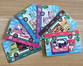 Animal crossing amiibo playing cards Etsy image regarding Printable Amiibo Cards identify Animal crossing amiibo playing cards Etsy