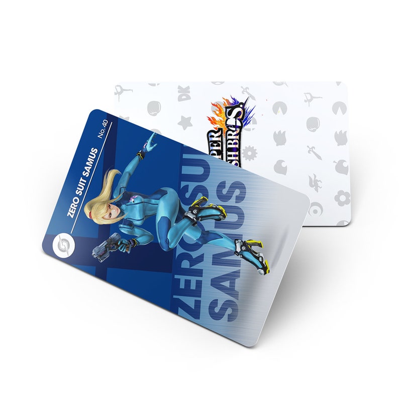Metroid series Samus Returns PVC NFC Game Cards Samus Aran Does same as Amiibo 4-Pack2-Pack